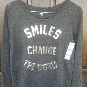 Old Navy Girls Long Sleeve Tshirt